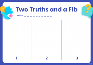 Two Truths and a Fib