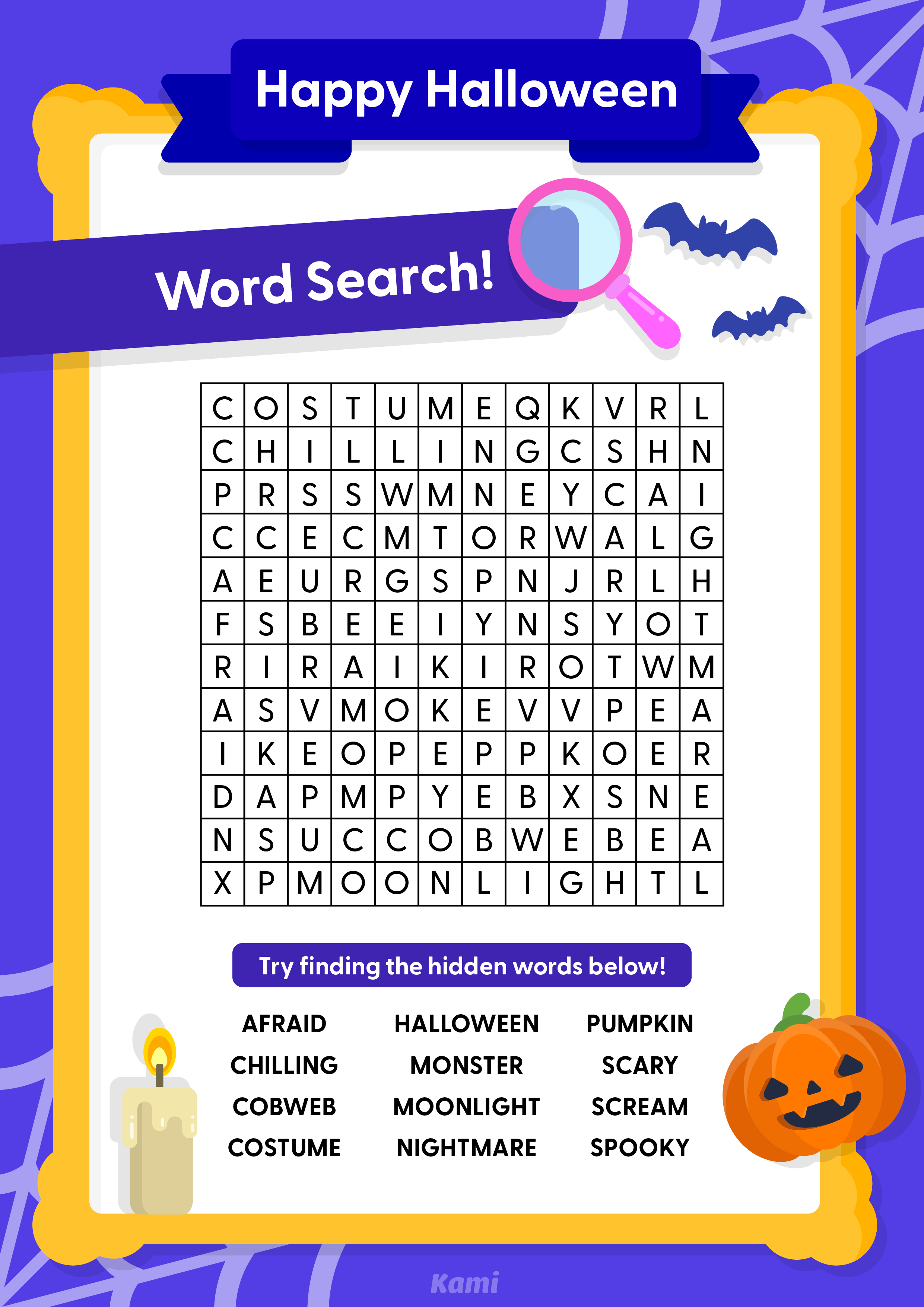 Image of word search