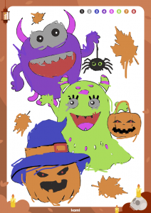 Halloween_Color by Numbers_Portrait