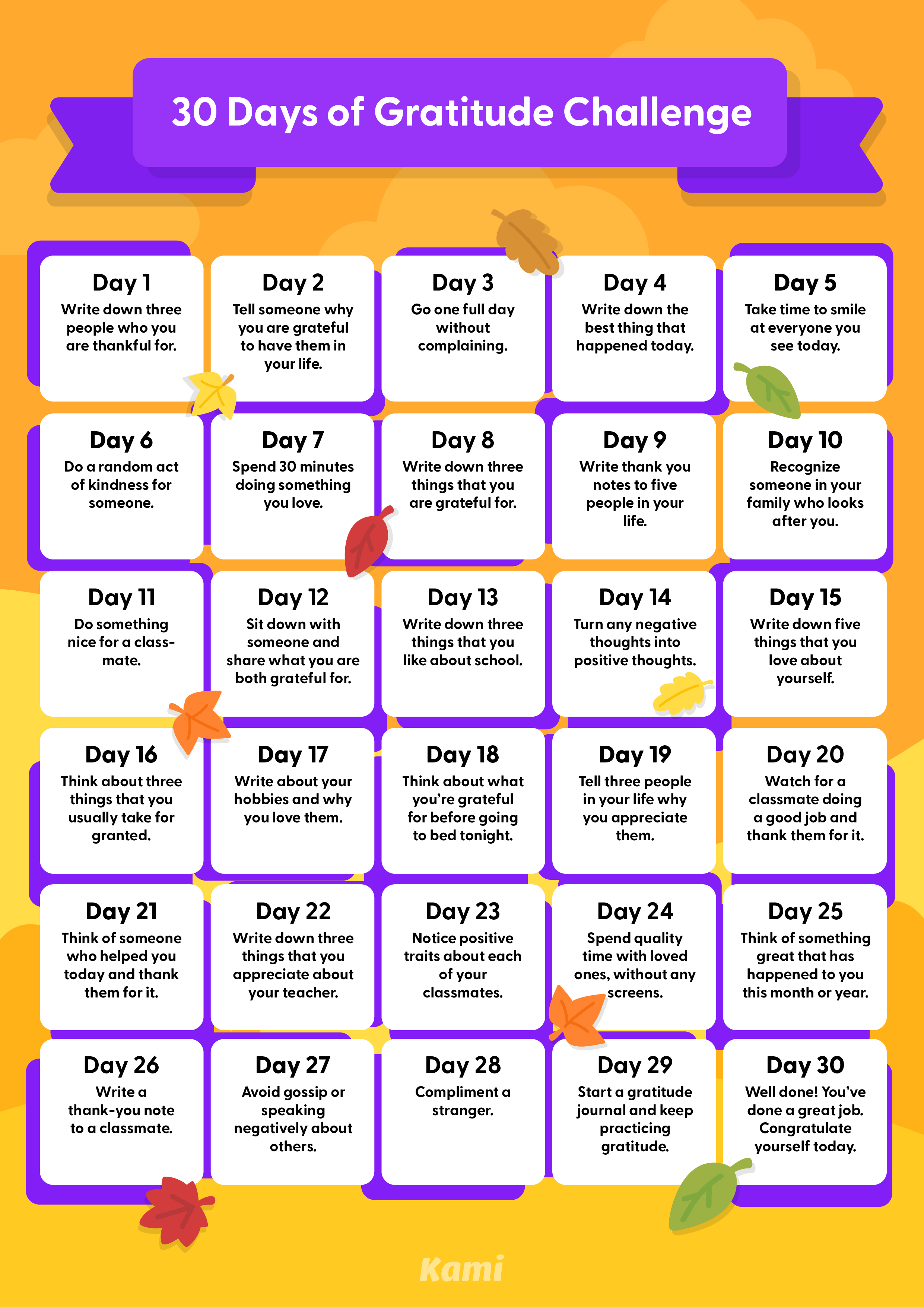 Image of 30 Day Challenge