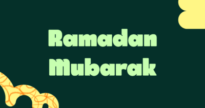 Ramadan Mubarak