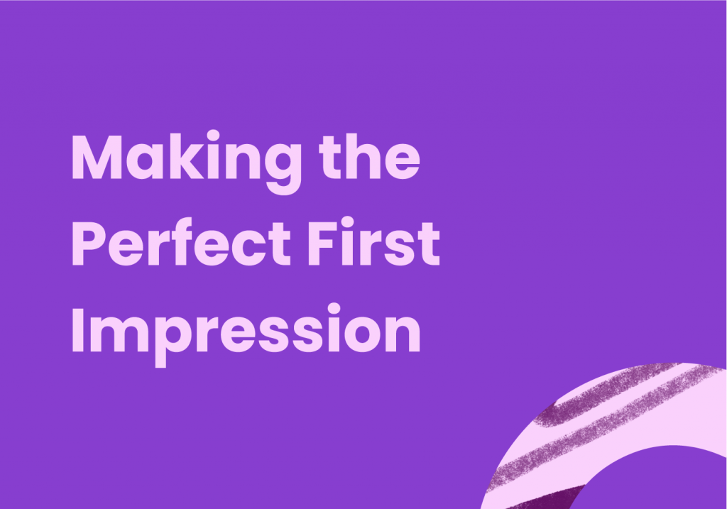 Back-to-School: Making the Perfect First Impression