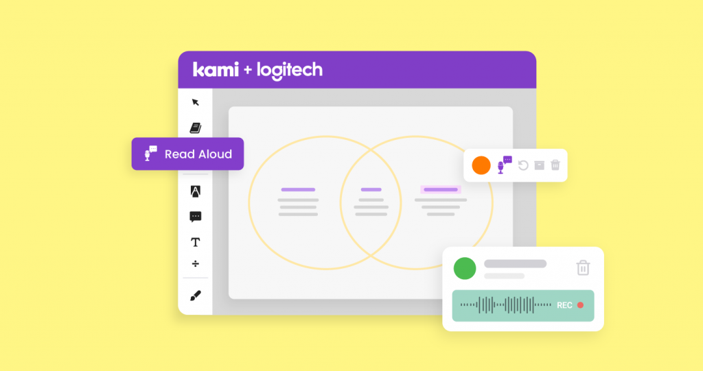 Image showing Kami app using voice comments