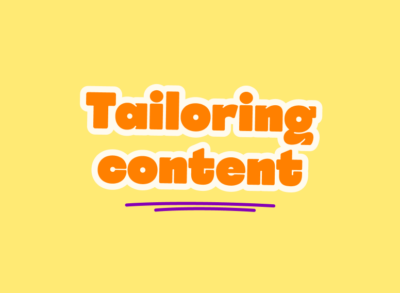 Personalizing Content_Training Hub