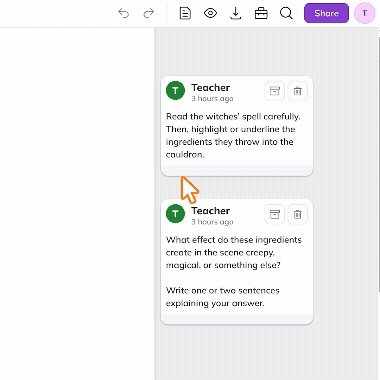 Kami Accessibilty Fonts feature