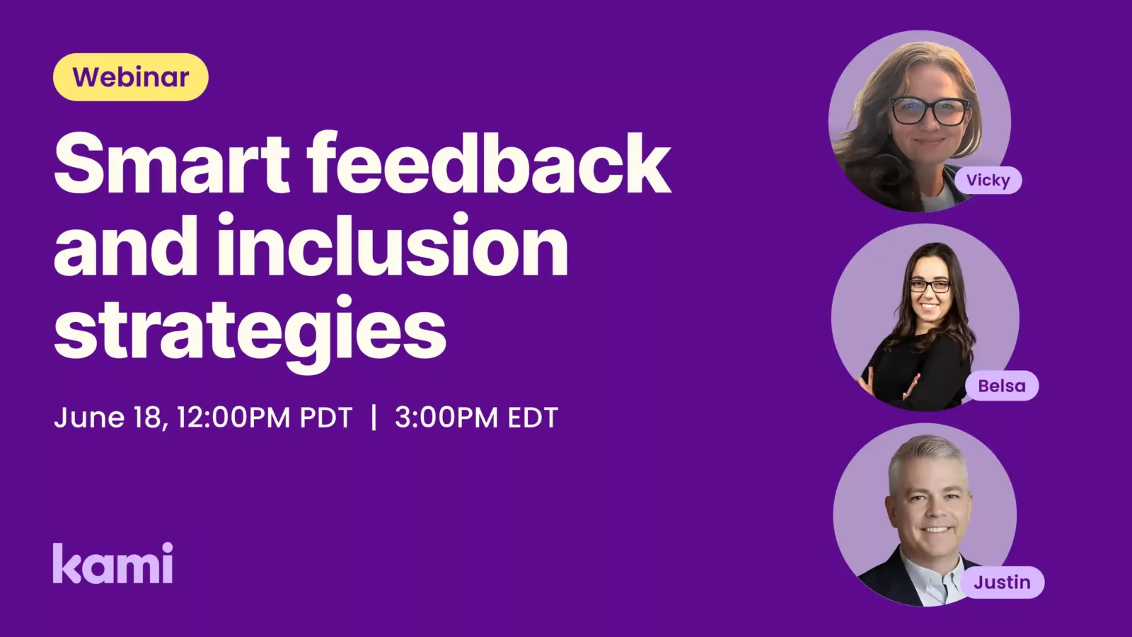 Kami webinar in Canada