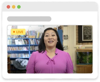 Kami trainer in the webinar