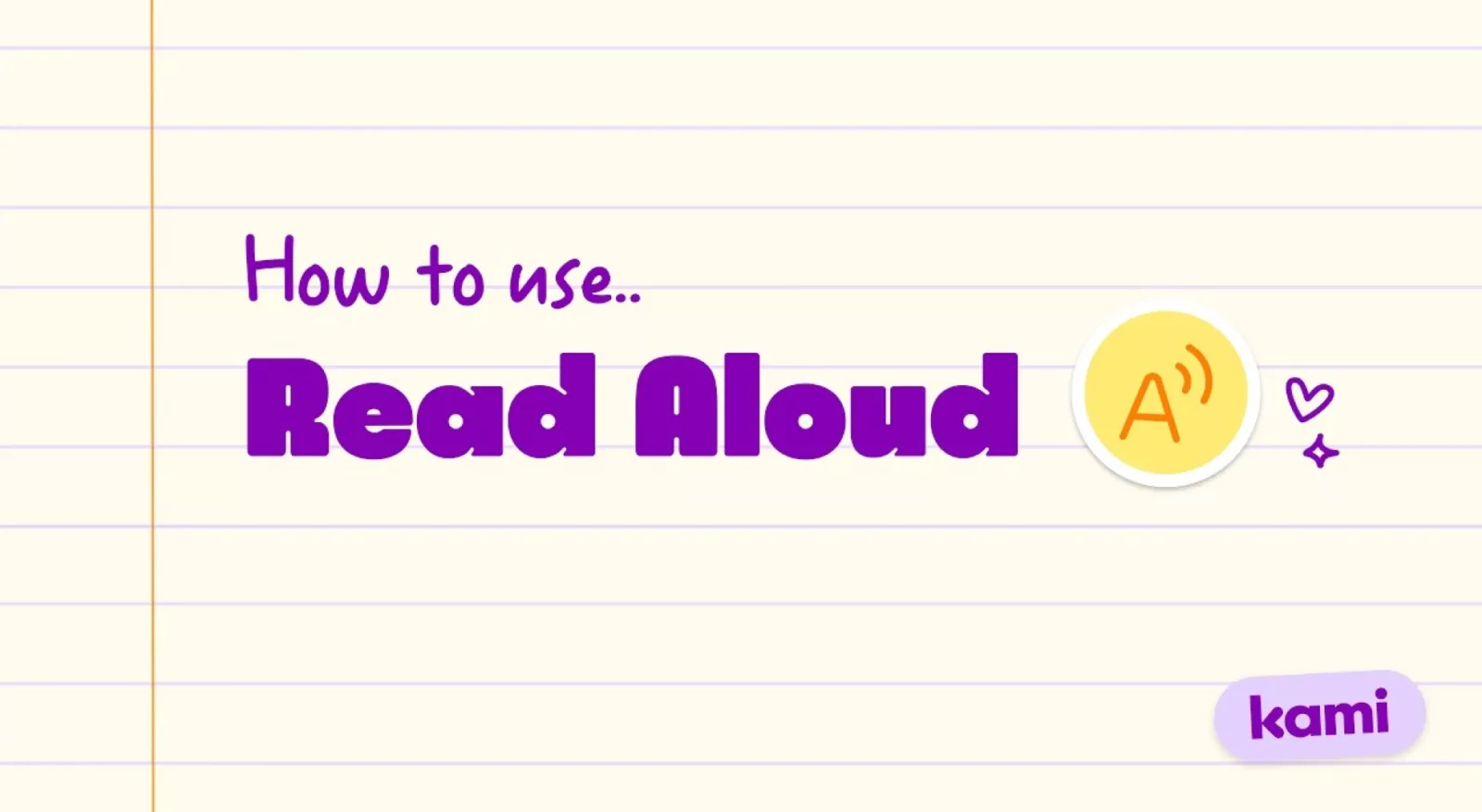 Kami read aloud