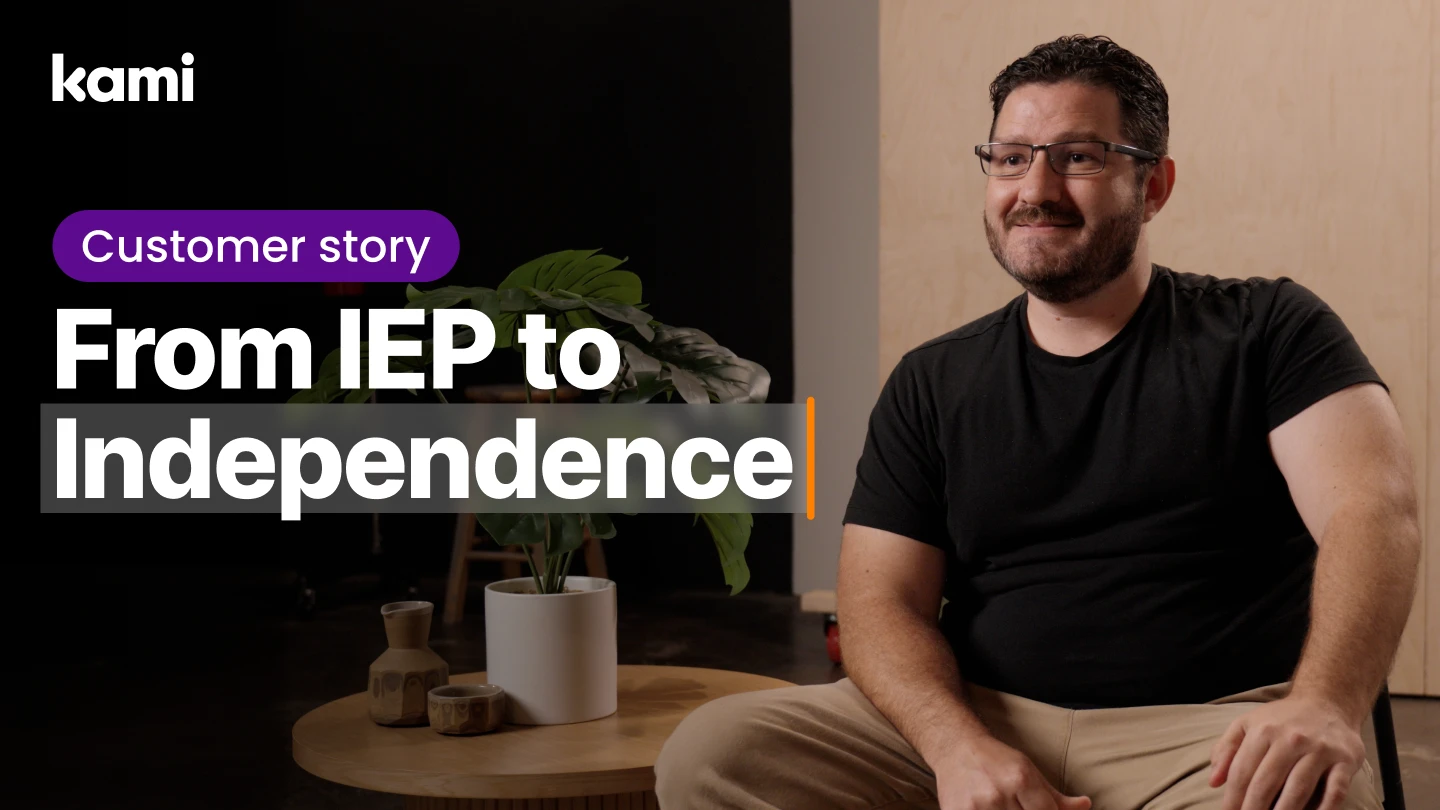 Customer story about independence journey.