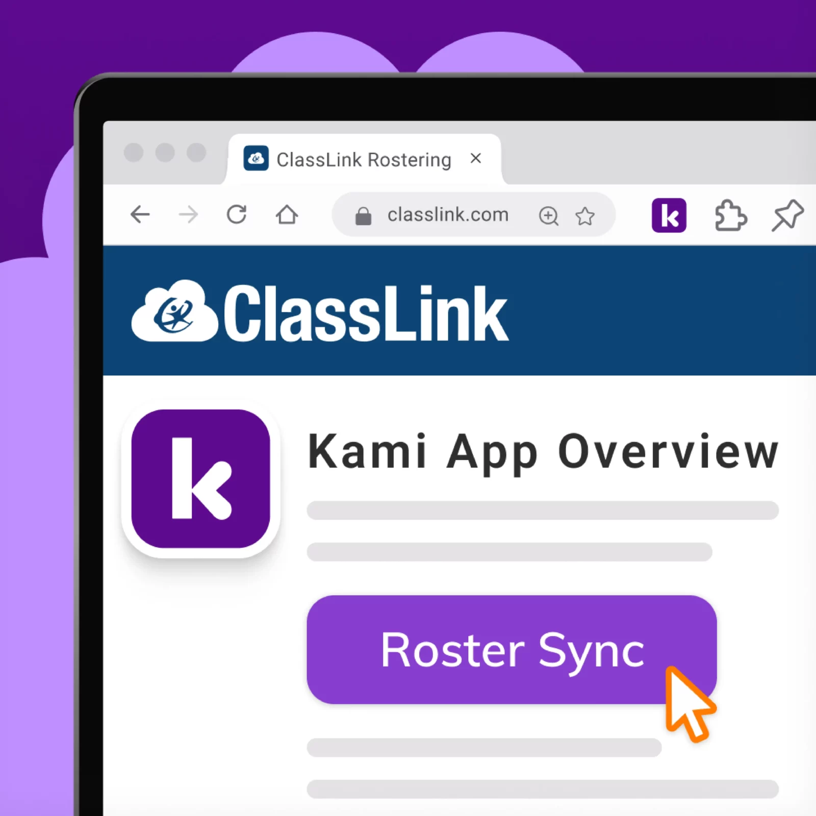Sync rosters from ClassLink