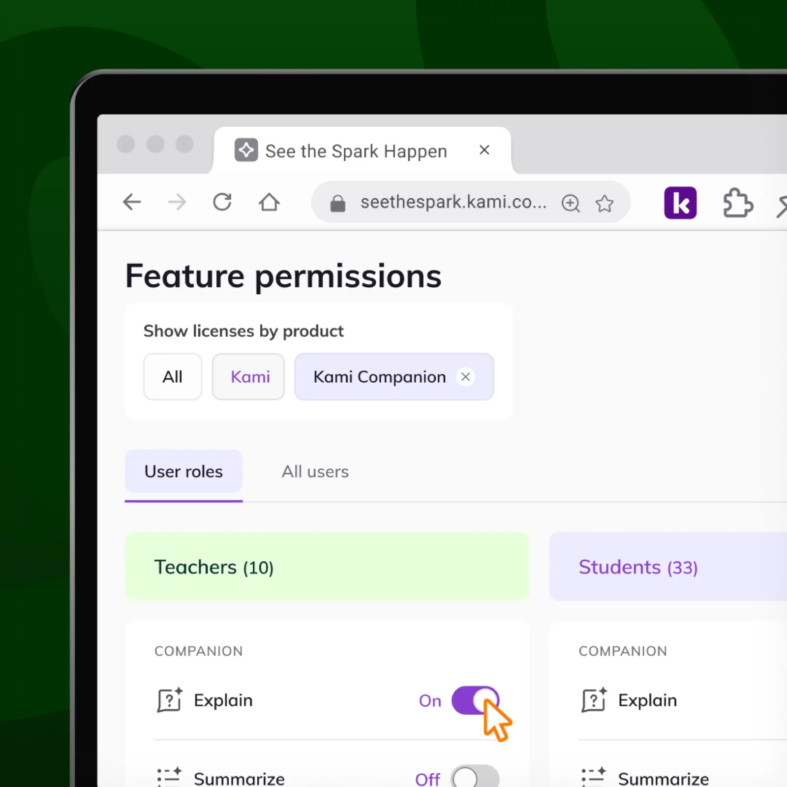 Finer control over Companion tool access