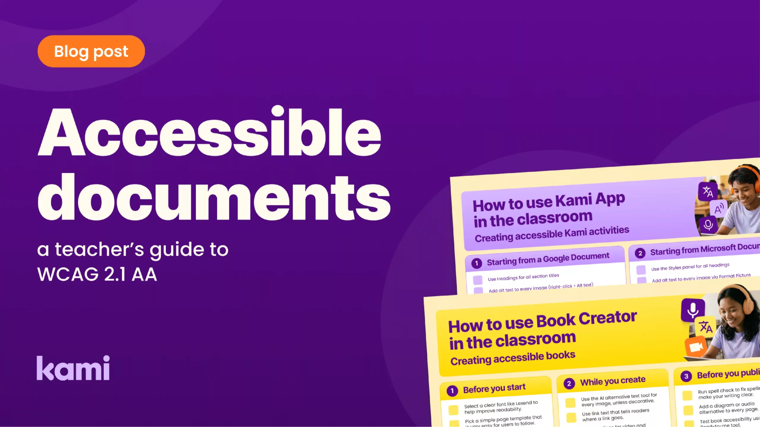 Accessible documents a teachers guide to WCAG