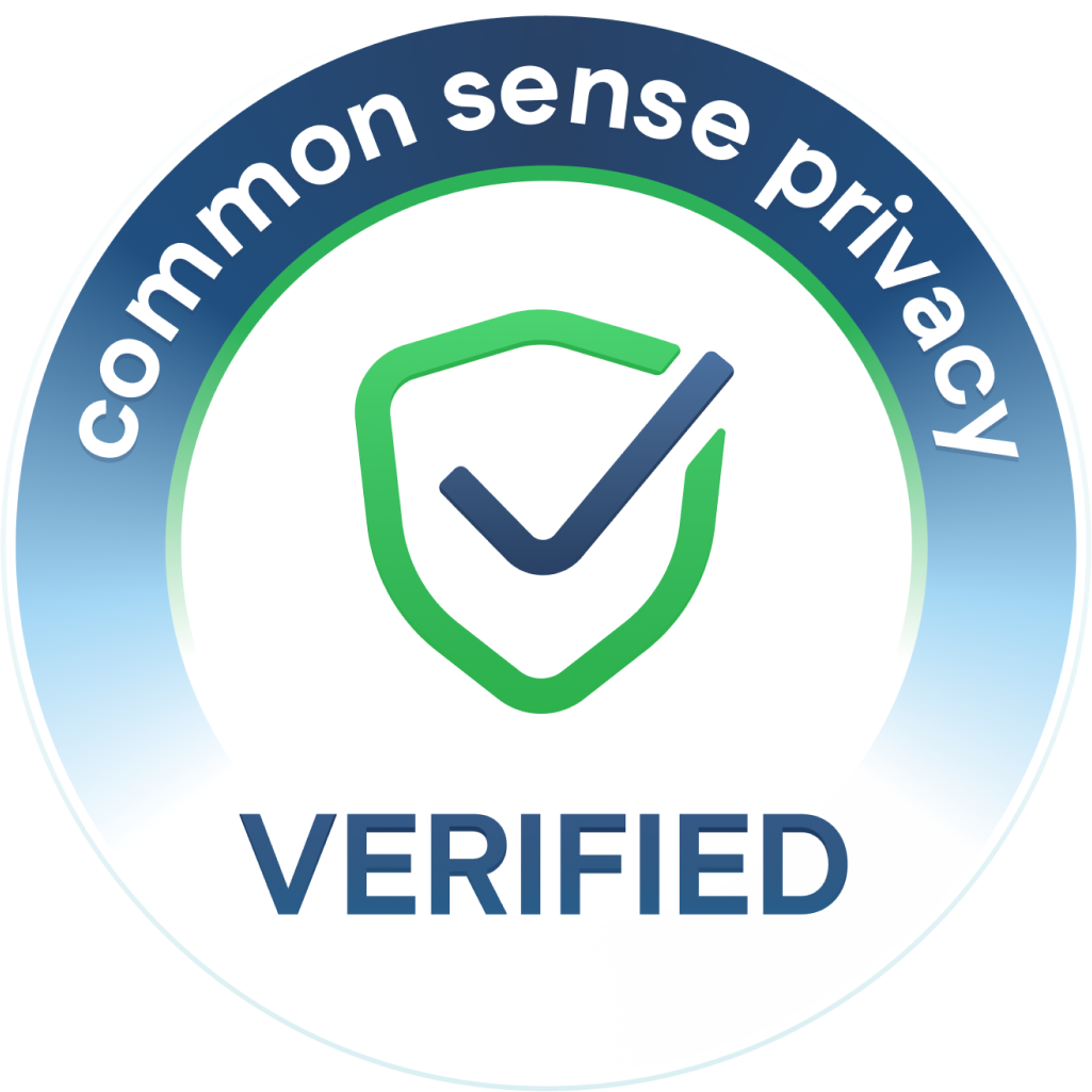 Common Sense Privacy Verified check mark