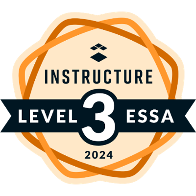 Instructure ESSA Level 3 badge