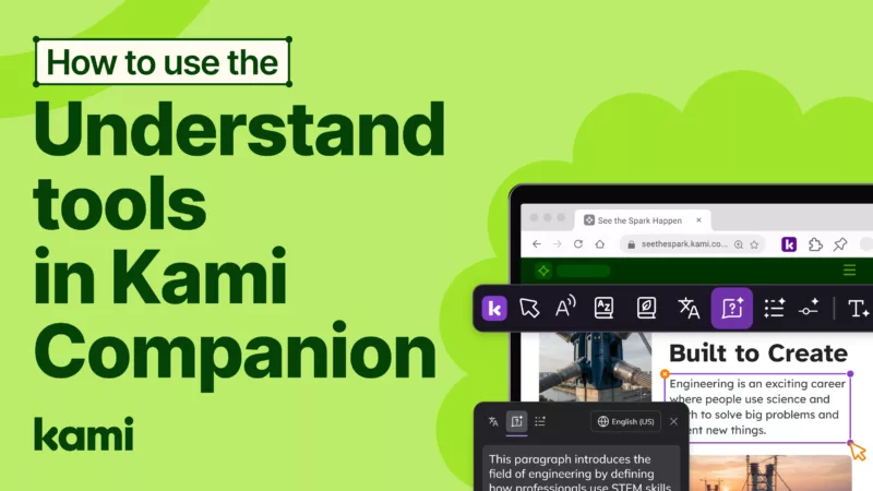 How to use the Kami understand tools