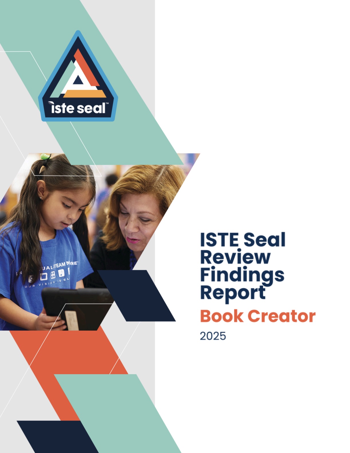 Book Creator ISTE Seal Findings Report 2025 cover