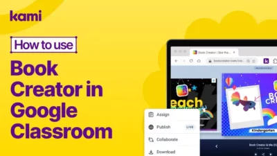 How to use Book Creator in Google Classroom