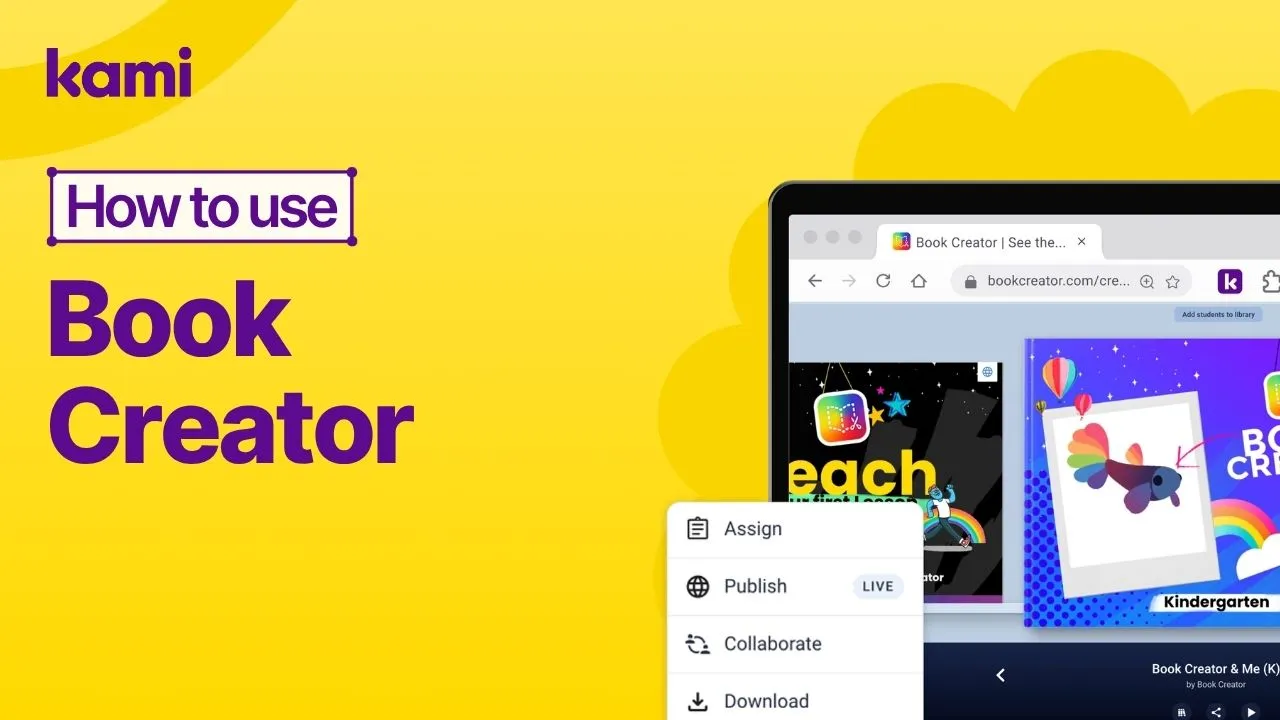 How to use Book Creator in the classroom