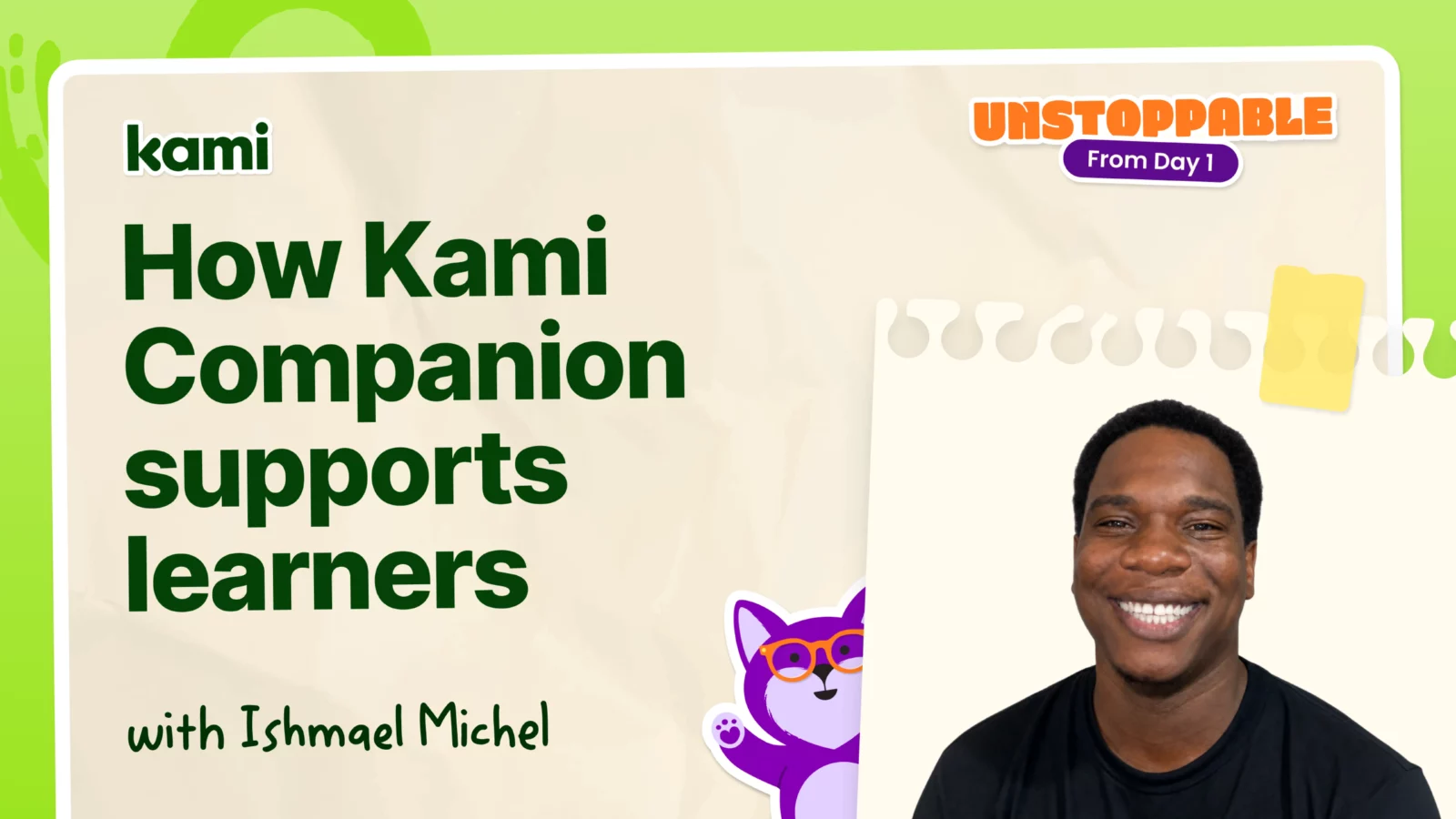 How kami companion supports learners