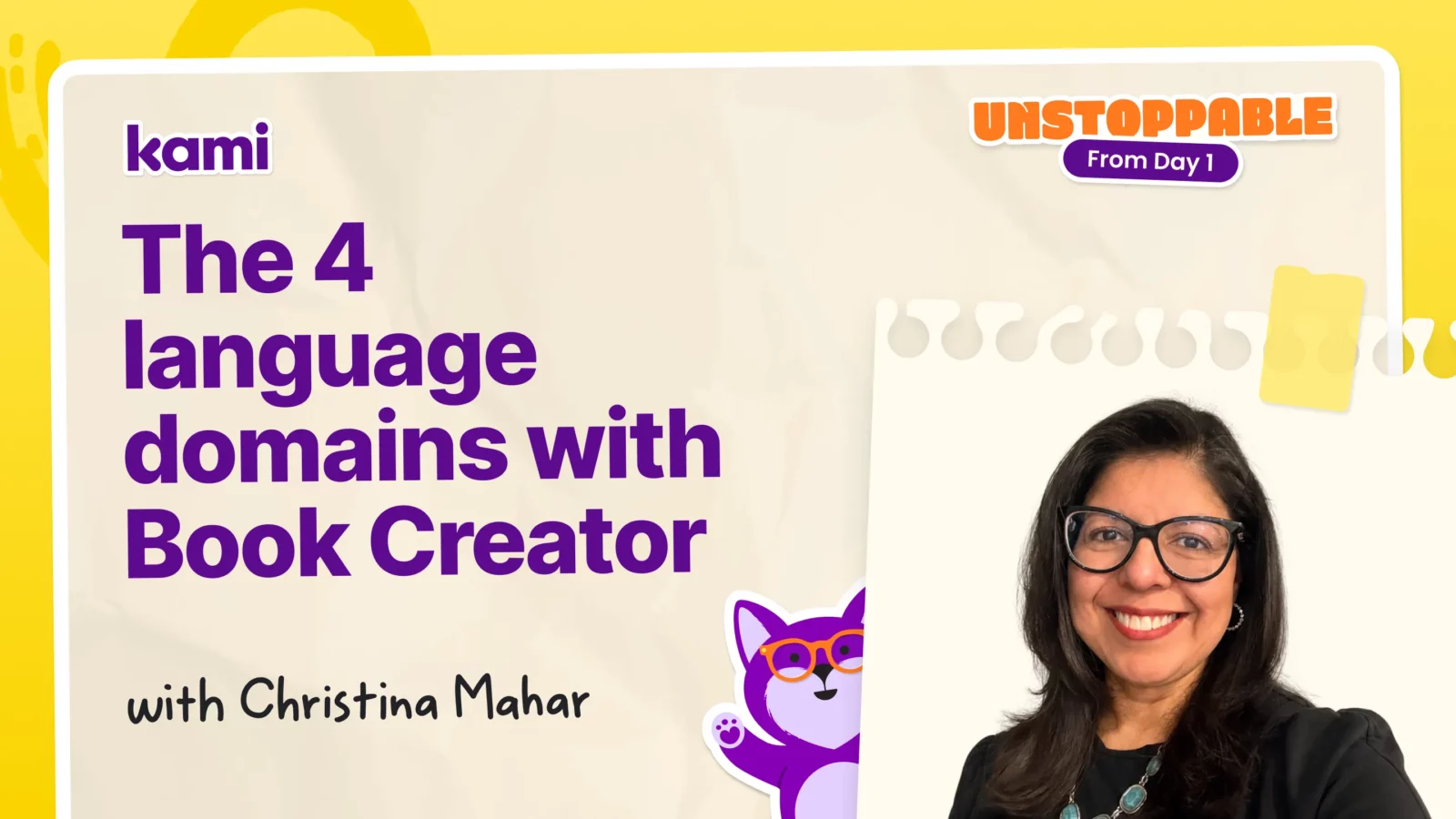 Four language domains with Book Creator