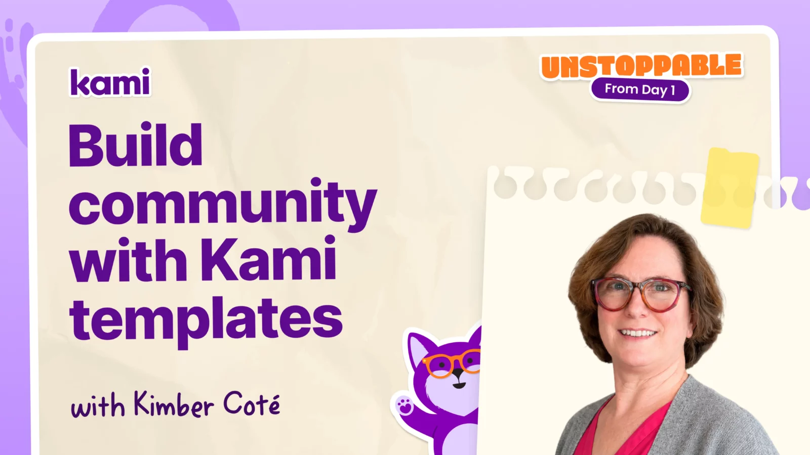 build community with Kami templates