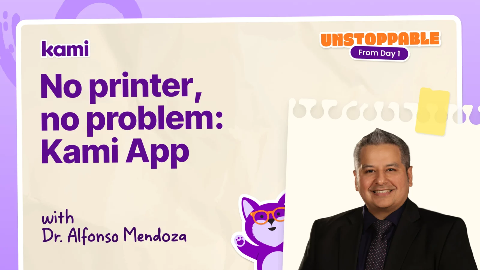 No printer, no problem with Kami app