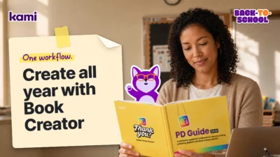 Getting started with Book Creator