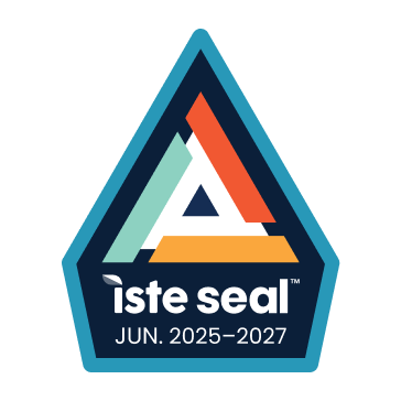 ISTE Seal badge, June 2025 to 2027.
