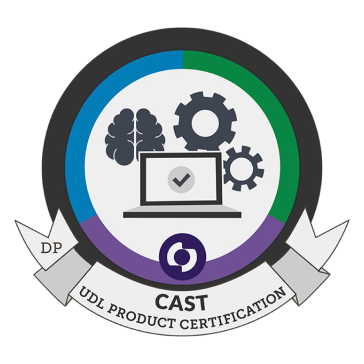 CAST UDL Product Certification badge.